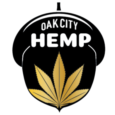 oak city hemp square transparent logo